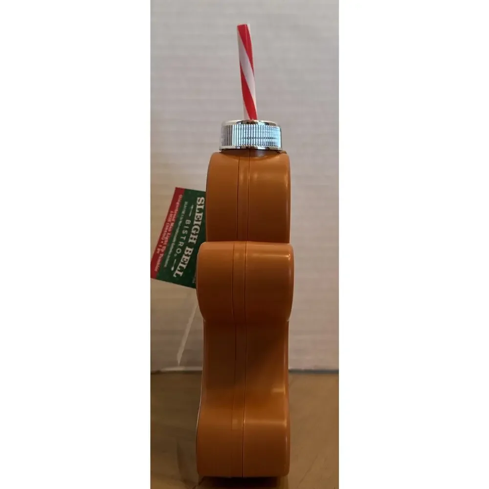 Gingerbread Man Light Up Tumbler 13 oz NWT‎ MSRP $10.99